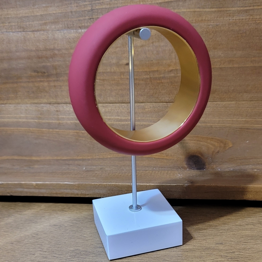 J.Crew Matte Red Bangle